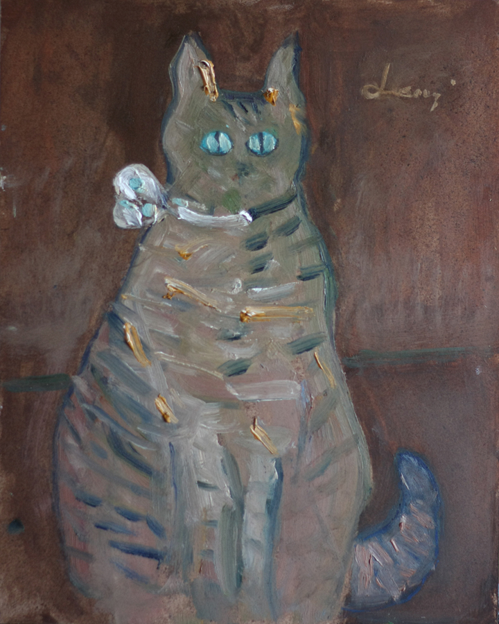 Portrait of an unknown cat