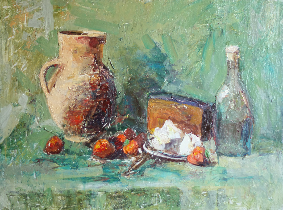 Still life with bread
