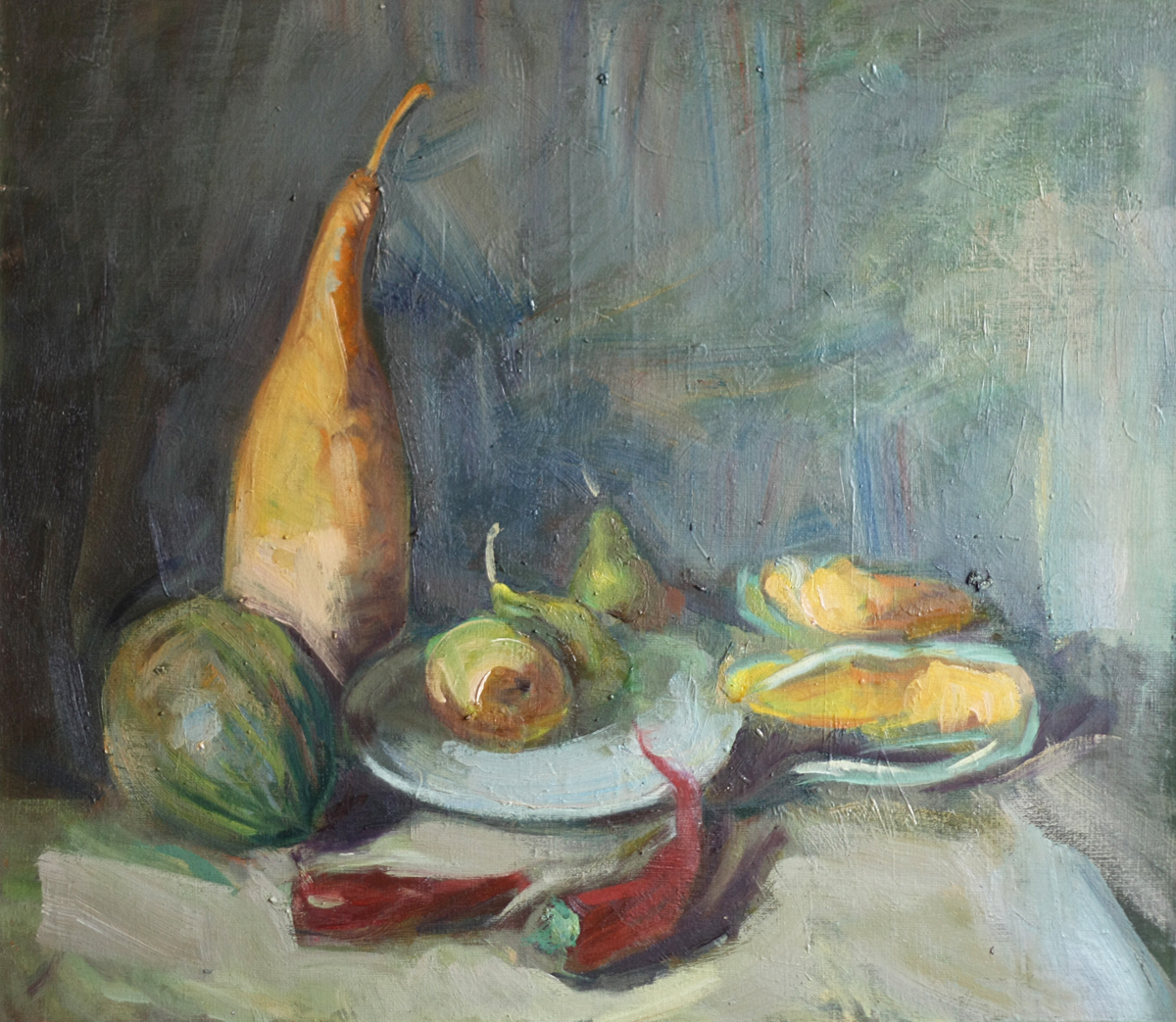 Still Life with lagenariya